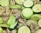 ズッキーニと鶏肉のカレー作り方3写真