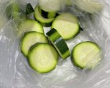 ズッキーニのパン粉焼き★簡単作り方1写真