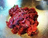 馬刺しユッケ作り方4写真
