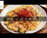 粉と焼き方でパリッパリ！究極のニラチヂミ作り方1写真
