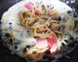 牛乳でタラコスパゲッティ！ゆりさん風作り方3写真