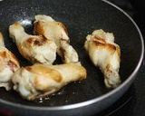 手羽元のやわらか黒酢煮作り方1写真