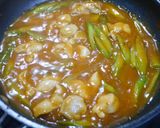 簡単！鶏アスパラのエビチリ風味作り方5写真