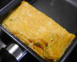 簡単！たらこの卵焼き作り方3写真