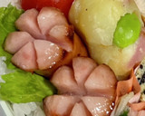 ささみ紫蘇巻きとひじき卵焼き弁当作り方5写真