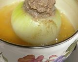 新玉ねぎの肉詰めチーズ掛け作り方5写真