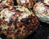 うちの味♤大葉香る❣夏の肉汁ハンバーグ作り方6写真