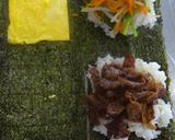 折りたたみ焼肉キンパ作り方9写真