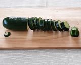 【野菜ソムリエ】ズッキーニのお手軽フライ作り方1写真
