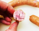 お弁当が華やかに！飾り切りウィンナー作り方2写真