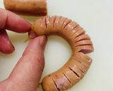 お弁当が華やかに！飾り切りウィンナー作り方3写真