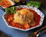 レタスで包んで♪肉味噌カレービーフン作り方7写真
