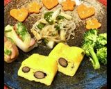 黒豆のたまご焼き作り方46写真
