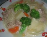 炊飯器でクリームシチュー作り方8写真