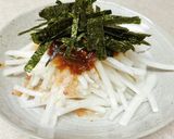 大根サラダ☆海苔の佃煮ドレッシング作り方3写真