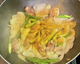 鶏もも肉と新玉ねぎのカレー炒め作り方6写真
