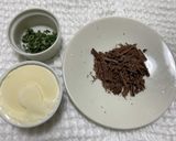アップルミントのミントチョコアイス作り方2写真