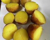 新じゃが美味しい！　　そぼろ甘味噌作り方2写真