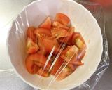 トマトぽん☆我が家のトマトサラダ作り方3写真