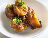 新じゃが美味しい！　　そぼろ甘味噌作り方6写真