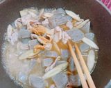 節約！ダイエット飯！豚肉のこんにゃく煮作り方5写真