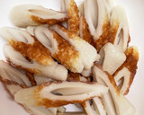 あおさと乾燥桜エビの磯辺揚げ（磯辺焼き）作り方1写真