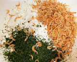 あおさと乾燥桜エビの磯辺揚げ（磯辺焼き）作り方2写真