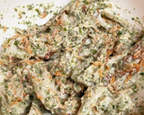 あおさと乾燥桜エビの磯辺揚げ（磯辺焼き）作り方3写真