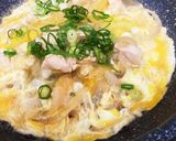簡単☆鶏肉と玉ねぎのシンプル親子丼作り方7写真