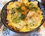 簡単☆鶏肉と玉ねぎのシンプル親子丼作り方9写真