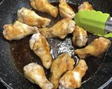 手軽簡単○手羽元肉のタレ焼き作り方9写真