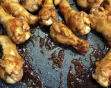 手軽簡単○手羽元肉のタレ焼き作り方12写真