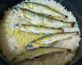 稚鮎の炊き込みご飯作り方3写真