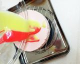 マシュマロで苺レアチーズ☆ミラー☆ケーキ作り方23写真