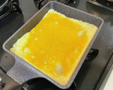 とろーりチーズとキャベツの玉子焼き作り方1写真