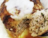 うちの味♤大葉香る❣夏の肉汁ハンバーグ作り方8写真