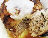 うちの味♤大葉香る❣夏の肉汁ハンバーグ作り方8写真