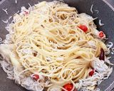 しらすペペロンチーノ作り方6写真