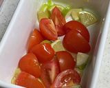 きゅうりとトマトのレモン姜葱醤和え作り方3写真