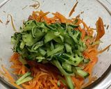 きゅうりと人参の梅ツナ和え作り方4写真