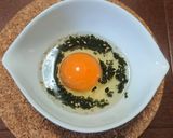 しそわかめ目玉焼き作り方2写真