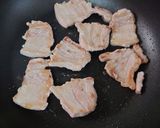 豚カルビの辛みそ丼作り方3写真