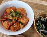 豚カルビの辛みそ丼作り方6写真