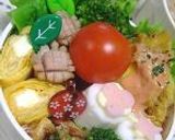 お弁当に✿辛子みそマヨとクリチの卵焼き作り方3写真