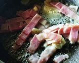 おうち居酒屋★豆苗とベーコンでおつまみ作り方2写真