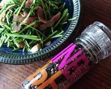 おうち居酒屋★豆苗とベーコンでおつまみ作り方4写真
