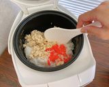 豆腐そぼろと紅しょうがの混ぜご飯作り方3写真