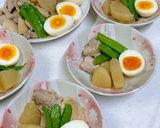 角煮の残り汁で大根と鶏肉の煮物^^作り方11写真