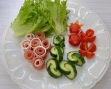 ブーケミモザサラダ作り方1写真