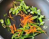 簡単作り置き! 白ネギ青い部分おつまみ作り方4写真